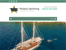 Tablet Screenshot of polaris-yachting.com